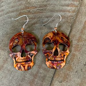 Skull earrings